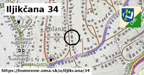 Iljikčana 34, Humenné