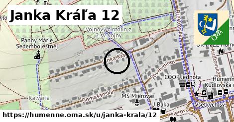 Janka Kráľa 12, Humenné