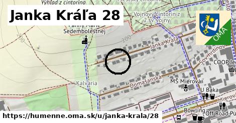 Janka Kráľa 28, Humenné