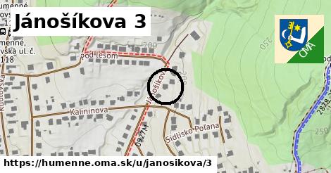 Jánošíkova 3, Humenné