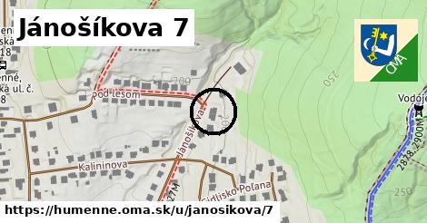 Jánošíkova 7, Humenné