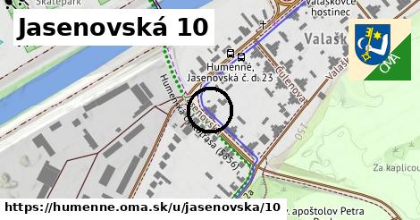 Jasenovská 10, Humenné