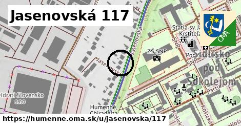 Jasenovská 117, Humenné