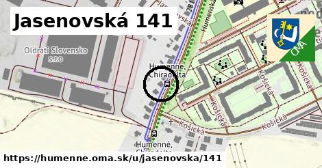 Jasenovská 141, Humenné