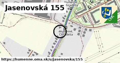 Jasenovská 155, Humenné