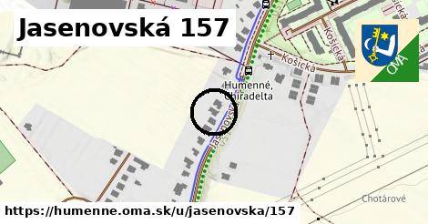 Jasenovská 157, Humenné