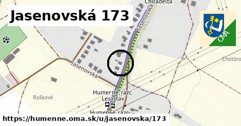 Jasenovská 173, Humenné