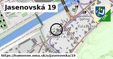 Jasenovská 19, Humenné