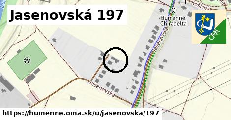 Jasenovská 197, Humenné