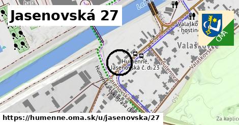 Jasenovská 27, Humenné