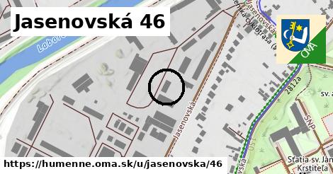 Jasenovská 46, Humenné