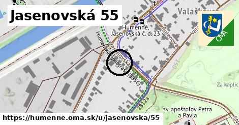 Jasenovská 55, Humenné