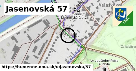 Jasenovská 57, Humenné