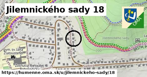 Jilemnického sady 18, Humenné