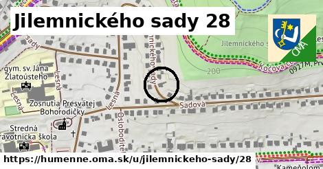 Jilemnického sady 28, Humenné