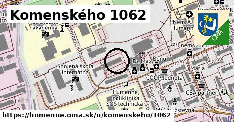 Komenského 1062, Humenné