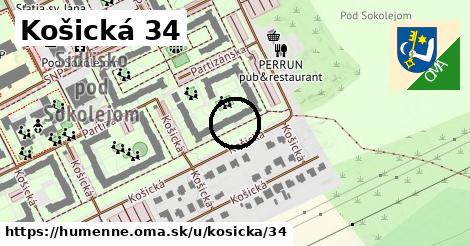 Košická 34, Humenné