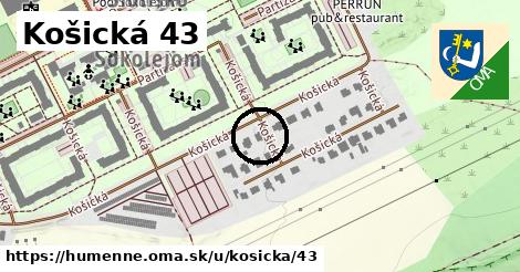 Košická 43, Humenné