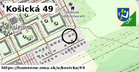 Košická 49, Humenné