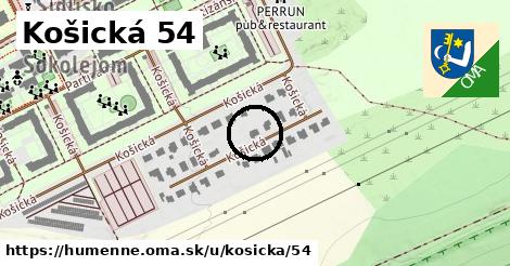 Košická 54, Humenné