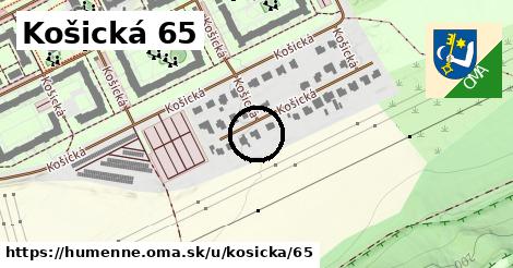 Košická 65, Humenné