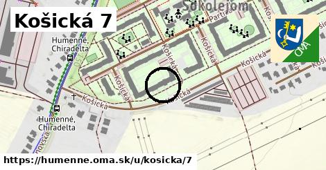 Košická 7, Humenné