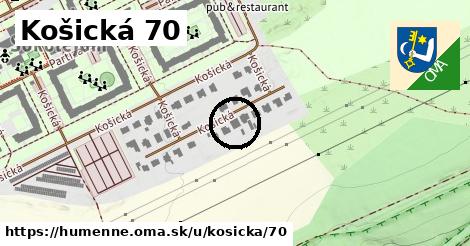 Košická 70, Humenné