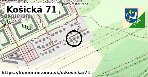 Košická 71, Humenné