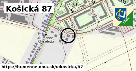 Košická 87, Humenné