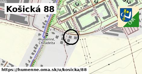 Košická 88, Humenné