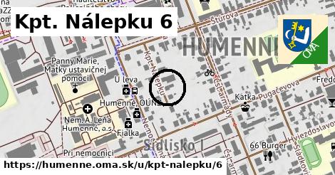 Kpt. Nálepku 6, Humenné