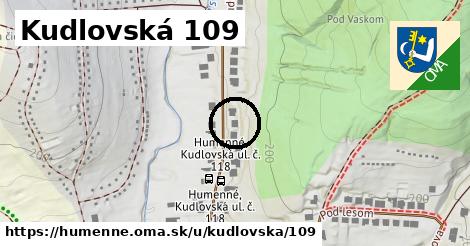 Kudlovská 109, Humenné