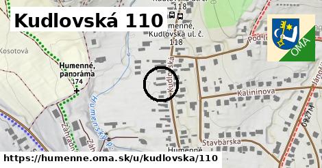 Kudlovská 110, Humenné