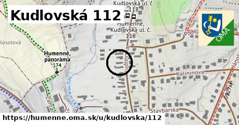 Kudlovská 112, Humenné