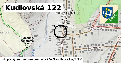 Kudlovská 122, Humenné