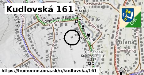 Kudlovská 161, Humenné