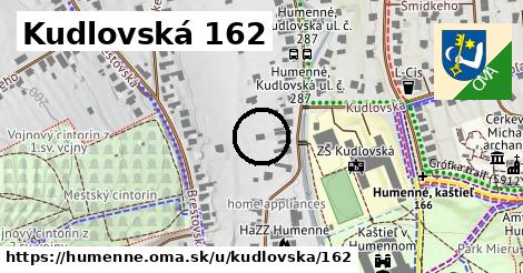 Kudlovská 162, Humenné