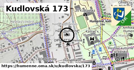 Kudlovská 173, Humenné