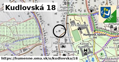 Kudlovská 18, Humenné