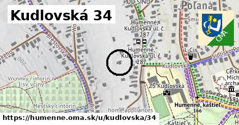 Kudlovská 34, Humenné