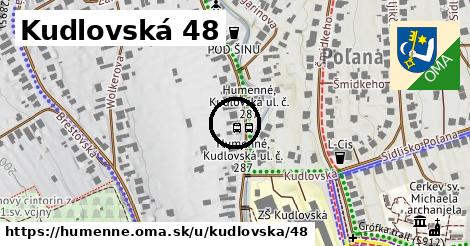 Kudlovská 48, Humenné