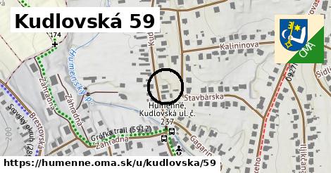 Kudlovská 59, Humenné