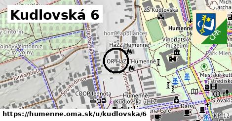 Kudlovská 6, Humenné