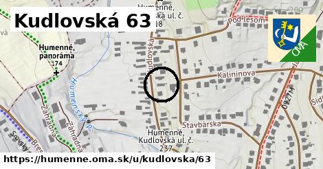 Kudlovská 63, Humenné