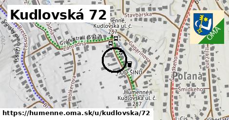 Kudlovská 72, Humenné