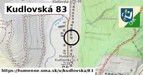 Kudlovská 83, Humenné