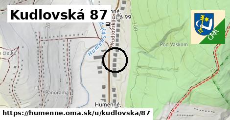 Kudlovská 87, Humenné