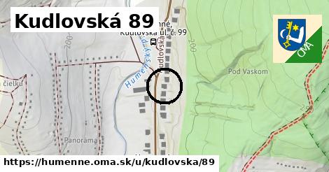 Kudlovská 89, Humenné