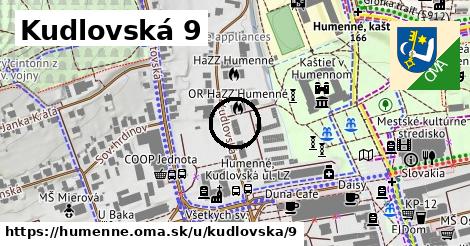 Kudlovská 9, Humenné