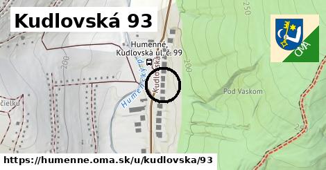Kudlovská 93, Humenné